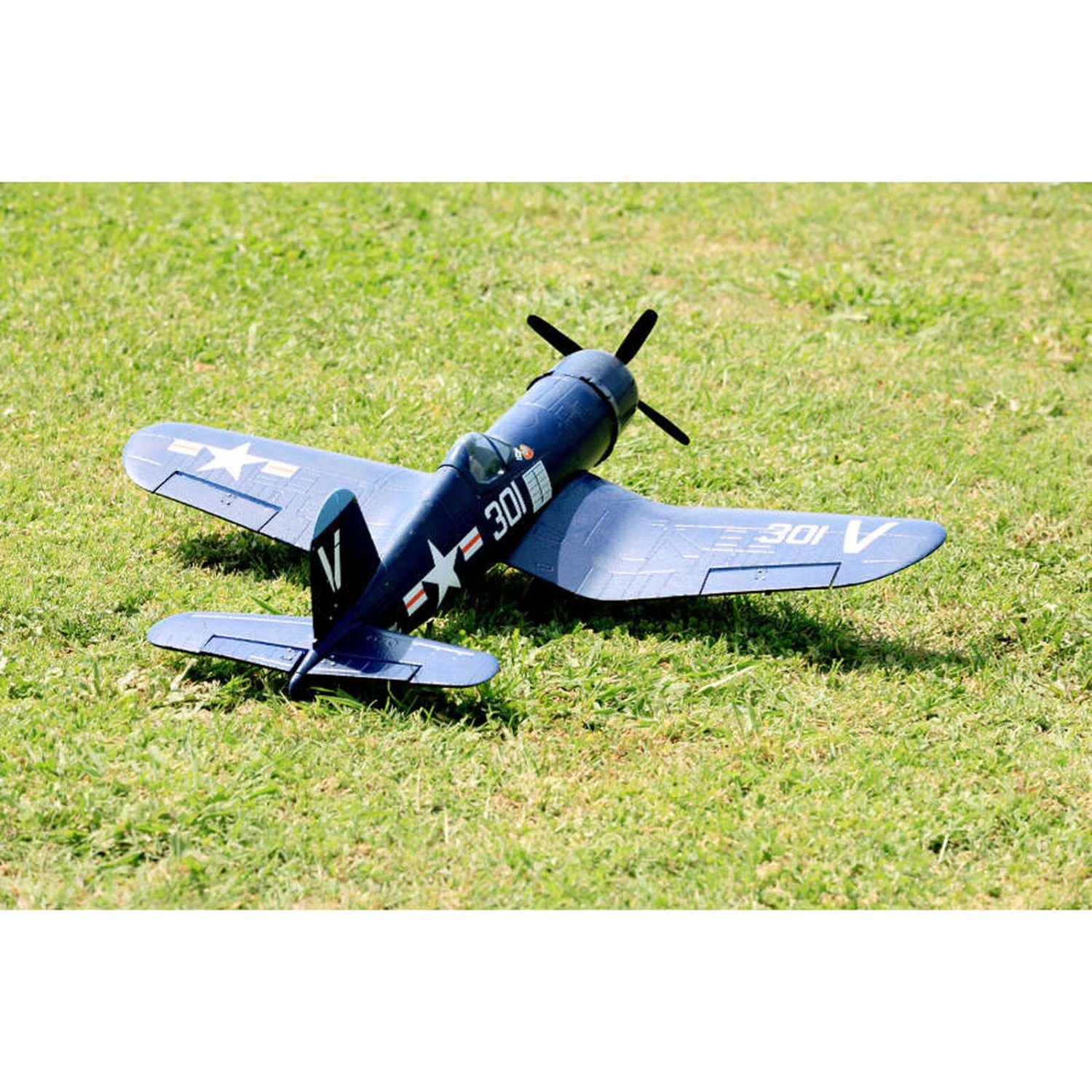 FMS F4U 800mm RTF V2 with Reflex, Blue - Image 9