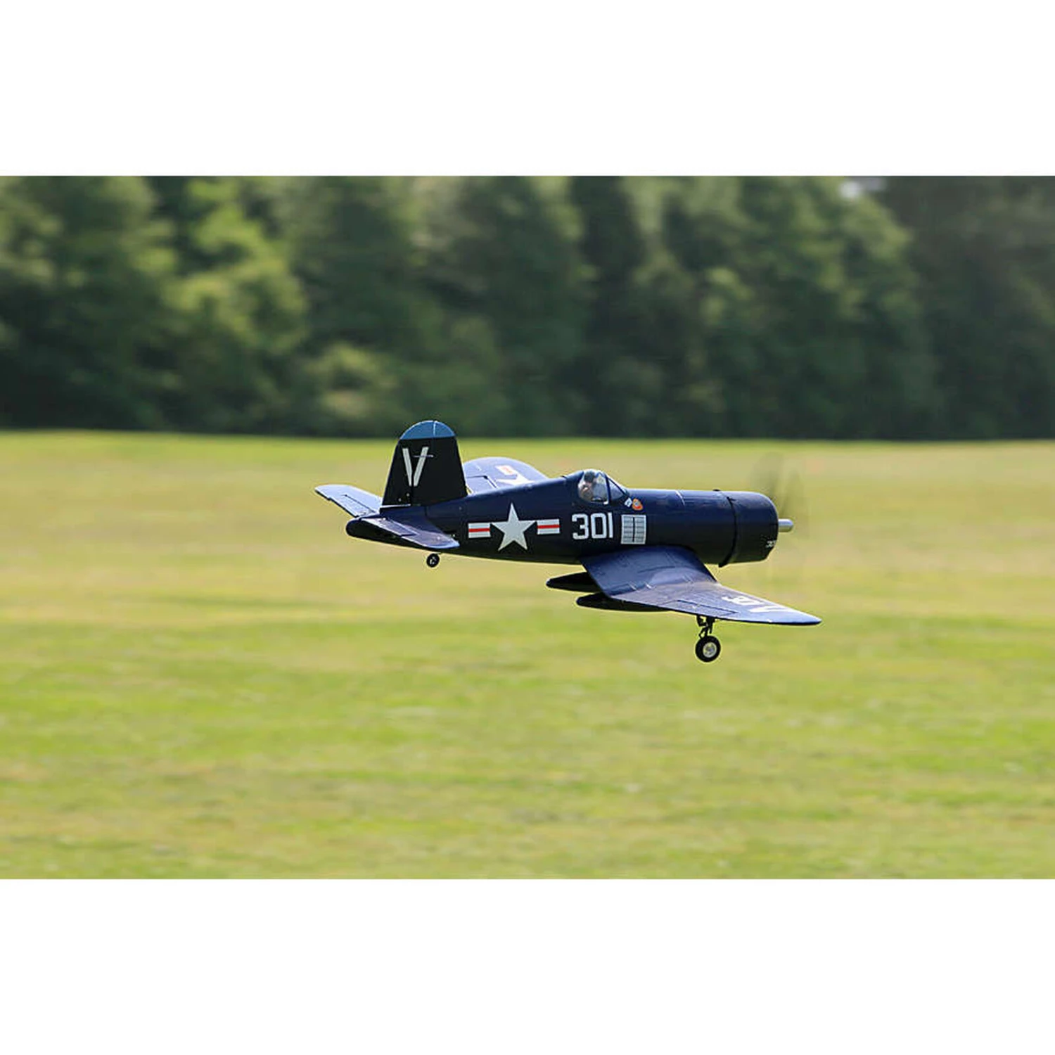 FMS F4U 800mm RTF V2 with Reflex, Blue - Image 10