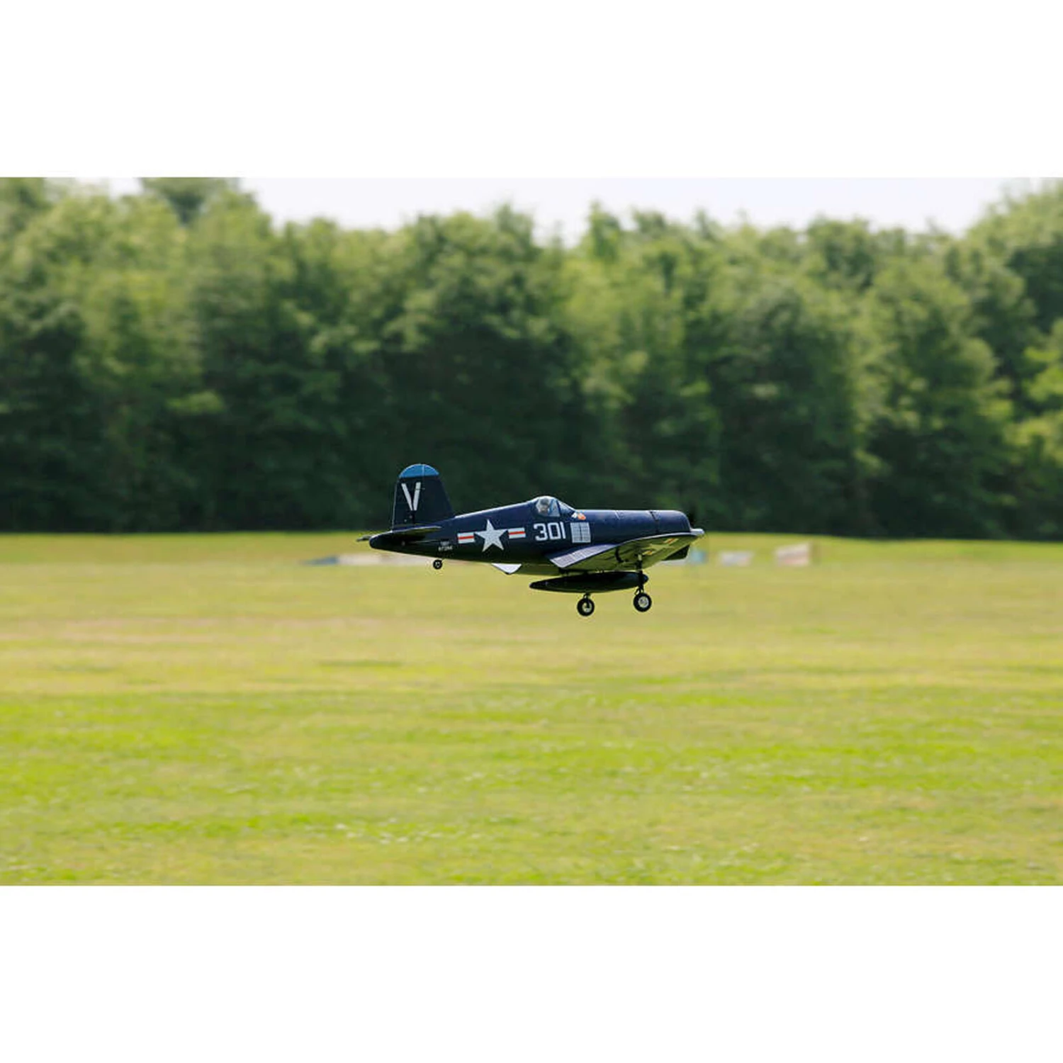 FMS F4U 800mm RTF V2 with Reflex, Blue - Image 13