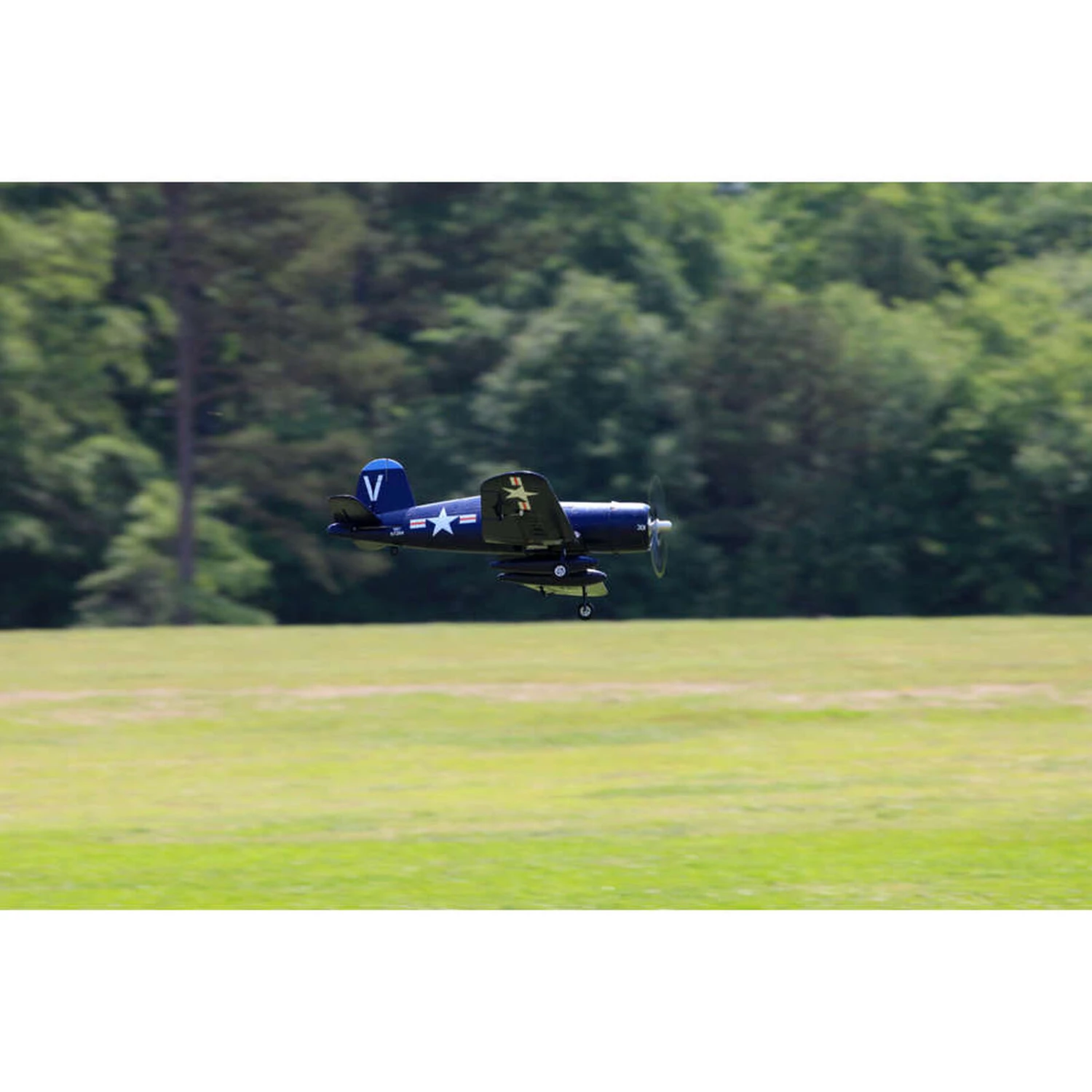 FMS F4U 800mm RTF V2 with Reflex, Blue - Image 18