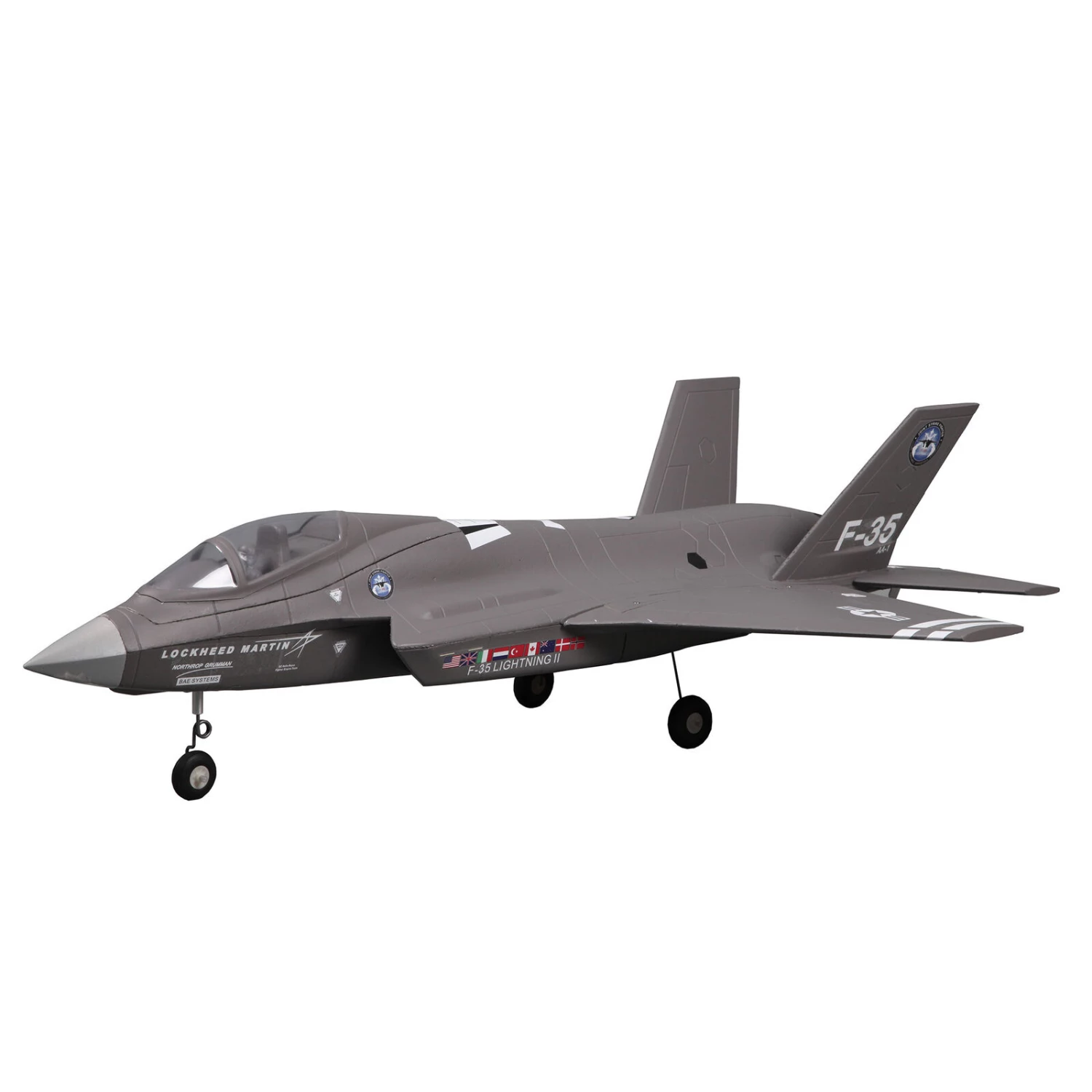 FMS F-35 V2 Gray 64mm EDF Jet PNP