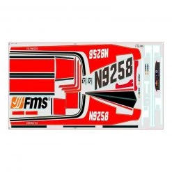 FMS Decal Sheet: Sky Trainer 182 1400mm, Red