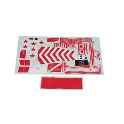 FMS Decal Sheet: Yak 130, Red