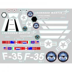 FMS Decal Sheet: F35 V2